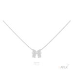 Collar personalizado 2 siluetas niña - Imagen 2