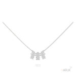 Collar personalizado 3 siluetas niña - Imagen 2