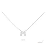 Collar personalizado siluetas niño-niña - Imagen 2
