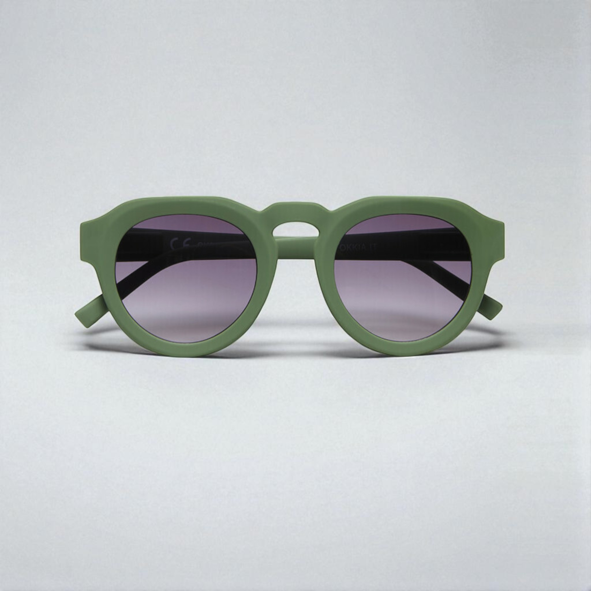IMG_2202-Photoroom Gafas Zeno Round – Verde con Lente Negro Degradado - Imagen 1