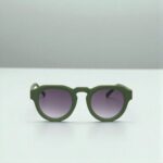 Gafas Zeno Round – Verde con Lente Negro Degradado - Imagen 4