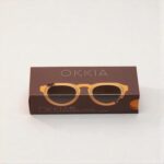 Gafas Zeno Round – Amarillo con Lente Negro Degradado - Imagen 4