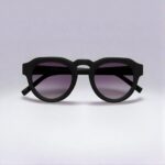 Gafas Zeno Round – Negro con Lente Negro Degradado - Imagen 4
