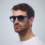 Gafas Zeno Round – Negro con Lente Negro Degradado - Imagen 8