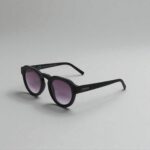 Gafas Zeno Round – Negro con Lente Negro Degradado - Imagen 2