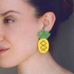 Pendientes con forma de piña edición limitada