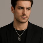 Collar Estrella Negra — Naruk Men - Imagen 2