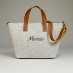 Bolso Ari Mini Shopper de Fieltro Personalizable - Imagen 4