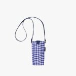 Paraguas Plegable Mujer Vichy Azul| Ultraligero Antiviento UV50+ - Imagen 6