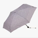 Paraguas Plegable Mujer Vichy Negro | Ultraligero Antiviento UV50+ - Imagen 2