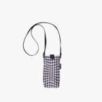 Paraguas Plegable Mujer Vichy Negro | Ultraligero Antiviento UV50+ - Imagen 4