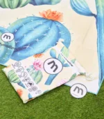 Toalla XL microfibra estampado cactus tamaño 180x90cm - Imagen 2