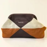 Bolso Geométrico Tricolor Naruk con Cadena Dorada - Imagen 2