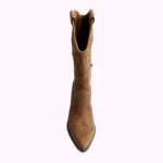 Bota Cowboy Camel de Mujer Caña Alta - Imagen 5