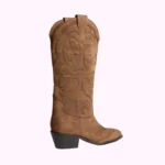 Bota Cowboy Camel de Mujer Caña Alta - Imagen 4
